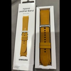 2 Galaxy watch4 leather hybrid leather bands 20 mm m/l
